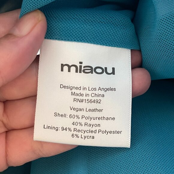 Miaou Blue Leia Corset Top - Picture 5 of 7